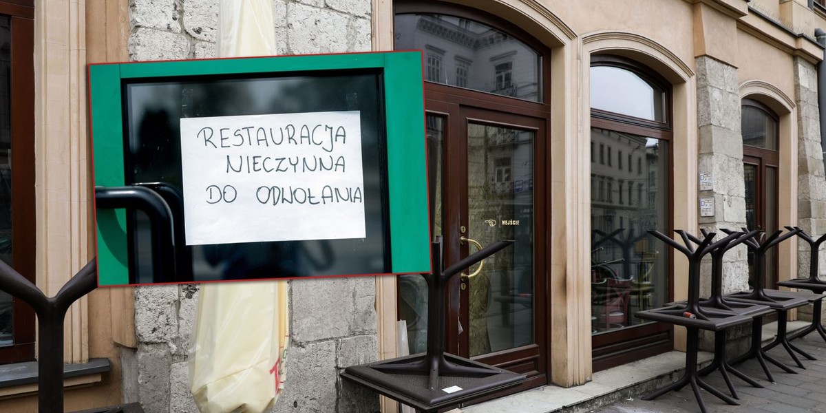 Lokale zamykają się jeden po drugim. Czy zostaną tylko fast foody i luksusowe restauracje?