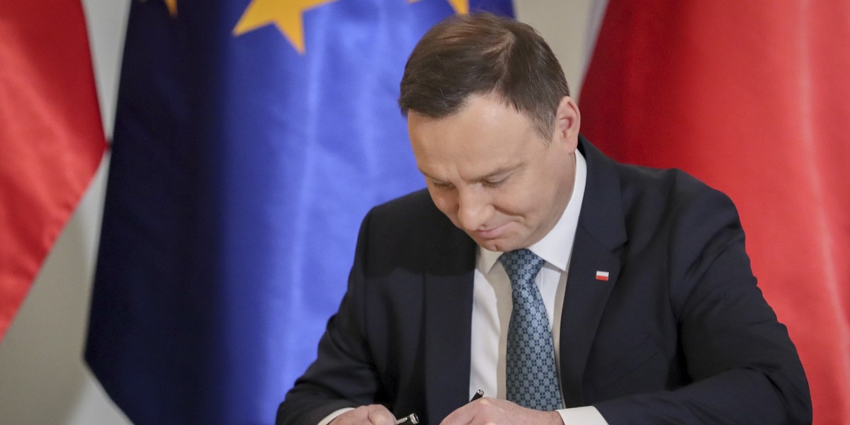 Prezydent Andrzej Duda