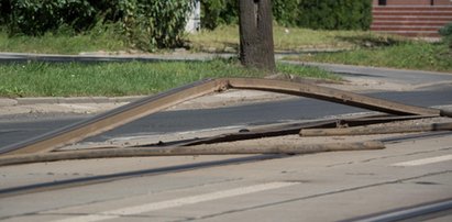 Awarie MPK. Upał w Łodzi szkodzi torom i tramwajom