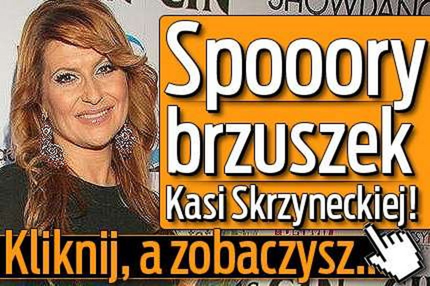 Spooory brzuszek Kasi Skrzyneckiej! Kliknij, a zobaczysz...