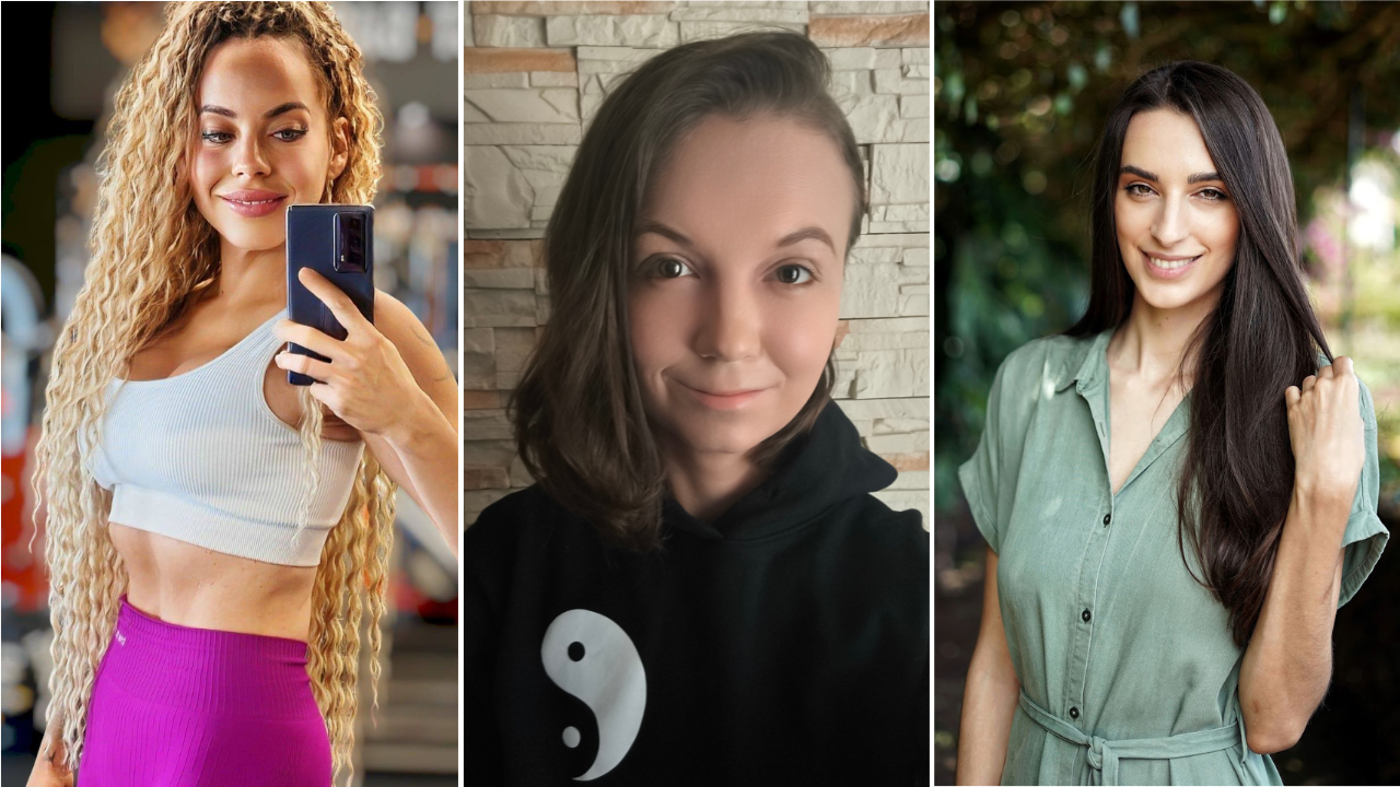 Nie všetky ženy sa túžia stať matkami. Svoje o tom vedia aj (zľava) trénerka Monika, nádejná spisovateľka Zuzana a influencerka Nikoleta.