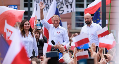 Donald Tusk we Wrocławiu: "Polska się przebudziła"