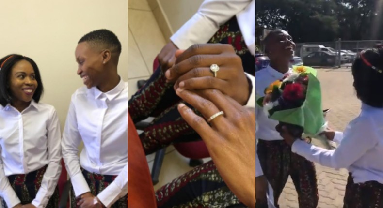 I married the love of my life – Little lesbians’ marriage go viral (video)