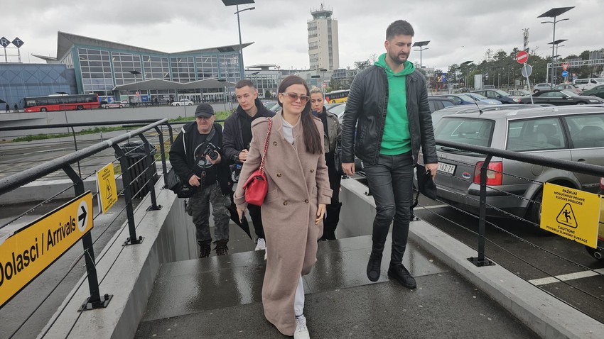 Poznati na aerodromu