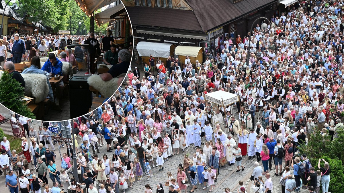 Takich tłumów tu dawno nie było! Krupówki przeżyły prawdziwe oblężenie
