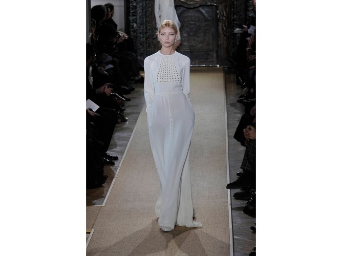 Pokaz domu mody Valentino - kolekcja haute couture wiosna/lato 2012