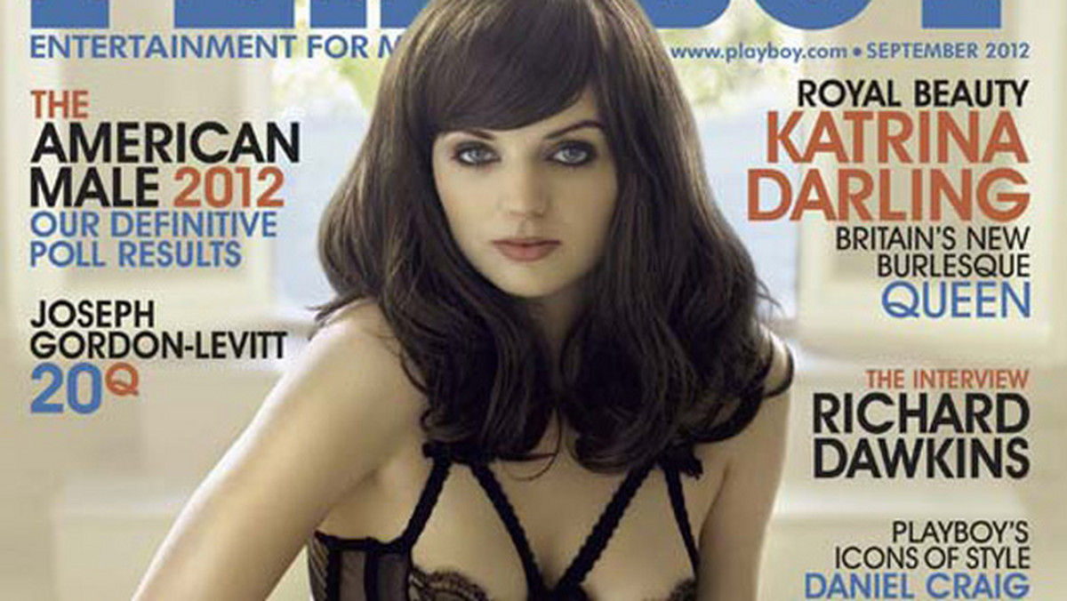 Katrine "Darling" na okładce "Playboya"