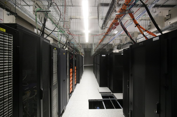 Centrum Technologii ICM UW to jeden z najnowocześniejszych ośrodków 'data science' w Europie. Jego budowa, współfinasowana przez Unię Europejską, kosztowała 162 mln zł.

<br><br> fot. (zuz/kru) PAP/Paweł Supernak