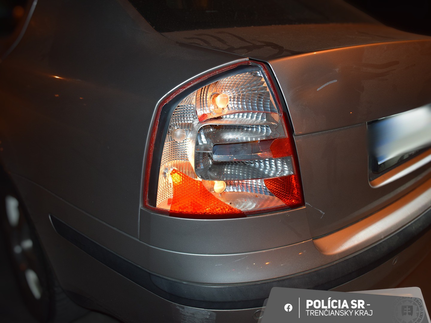 Cyklista pod vplyvom alkoholu spôsobil nehodu.