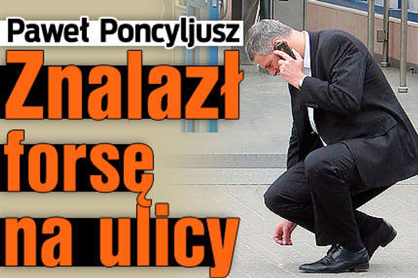 Poncyljusz ma farta! Co znalazł?