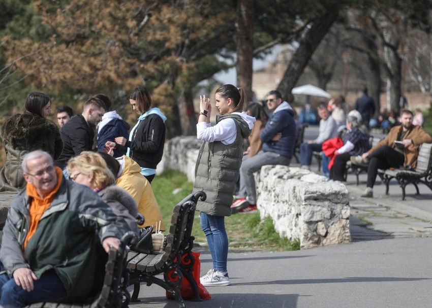 Najtopliji danbiće četvrtak, u Beogradu se očekuje 24 stepena