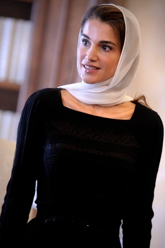 Królowa Jordanii Rania Al-Abdullah