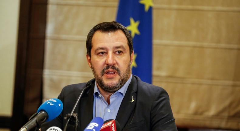 Italy's deputy PM Matteo Salvini welcomed the verbal budget agreement between Rome and Brussels