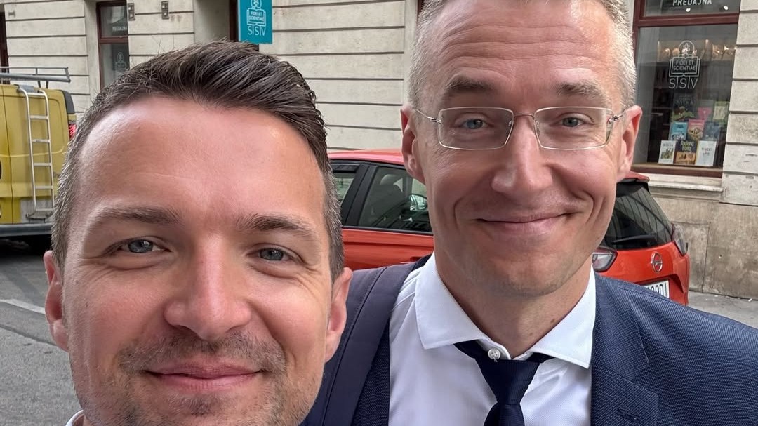 Viktor Vincze a Michal Kovačič. 