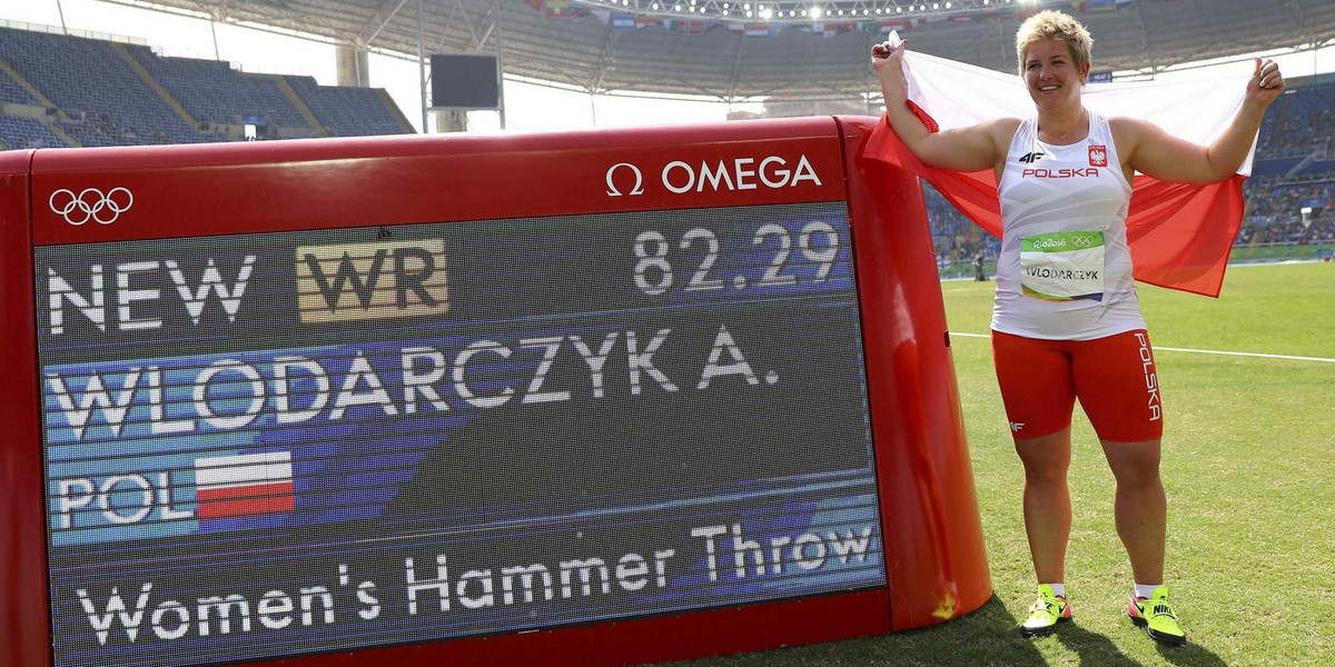 Anita Włodarczyk - nasza niezwykle utalentowana lekkoatletka