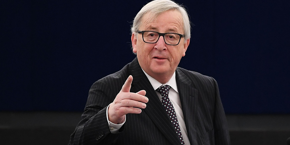 Szef Komisji Europejskiej Jean-Claude Juncker
