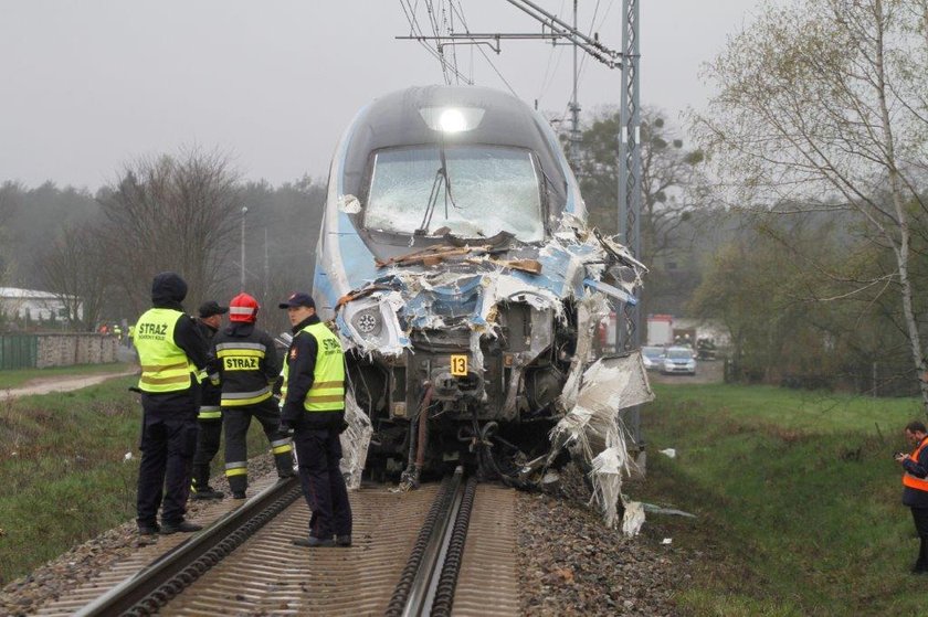 Pendolino wjechało w tira