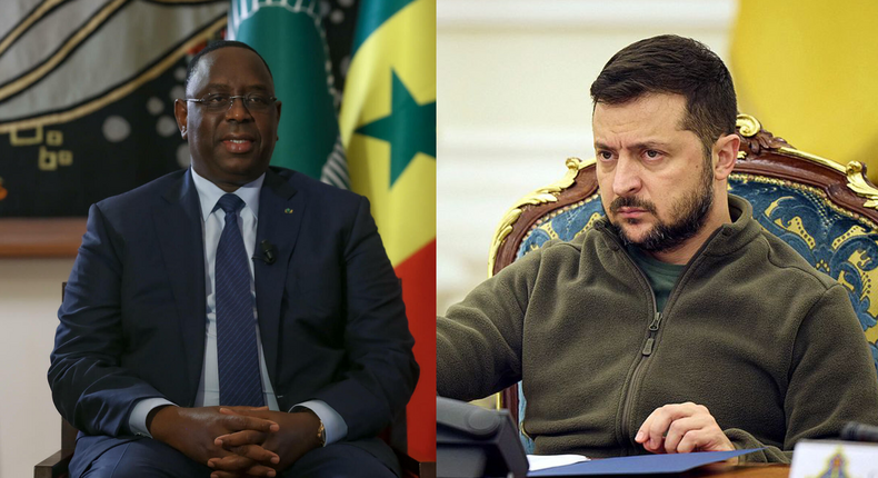 Zelensky montre la voie à Macky Sall