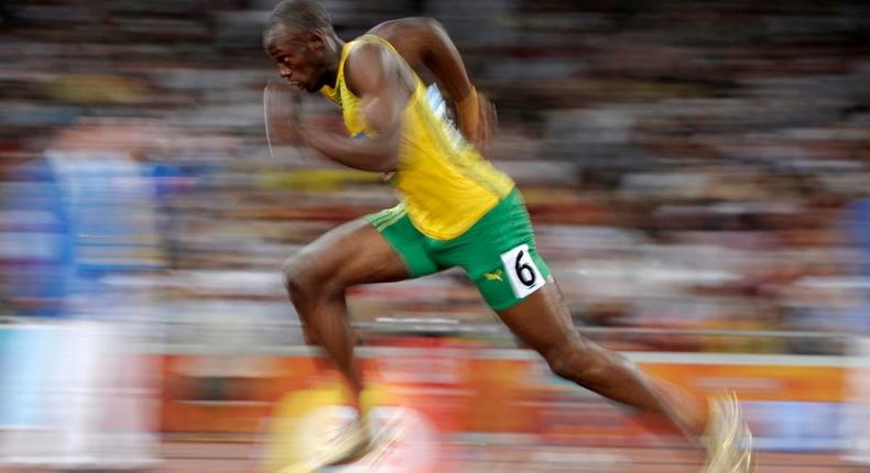 Usain Bolt derives joy from running