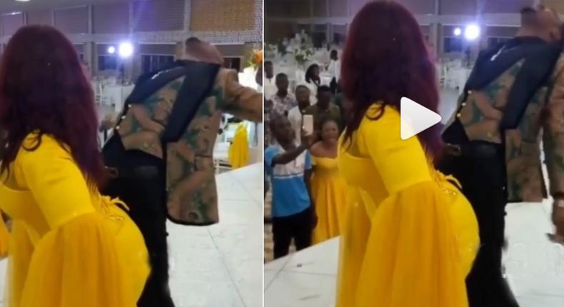 Rev Obofour and wife get resounding applause for doing extremely raunchy dance in public (video)