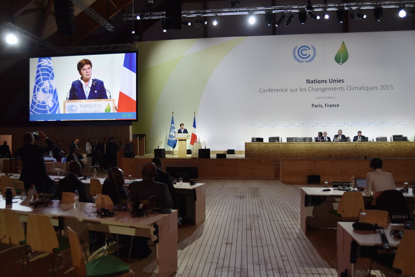 Premier Beata Szydło na szczycie klimatycznym w Paryżu