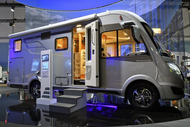 'Hymer' camper