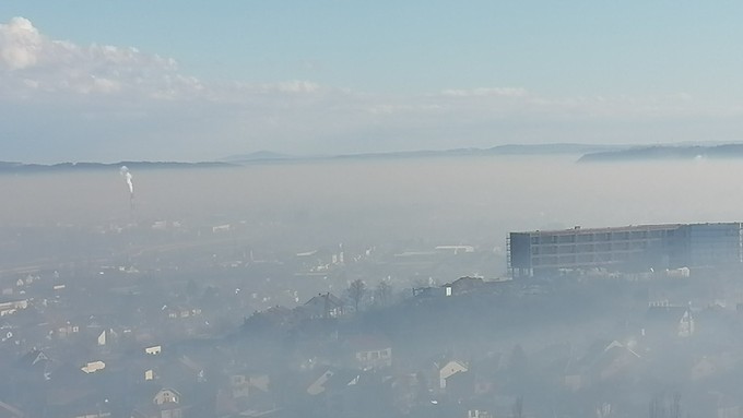 Valjevo u smogu