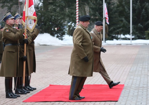 Nowo mianowany Dowódca Generalny Rodzajów Sił Zbrojnych generał dywizji Jarosław Mika