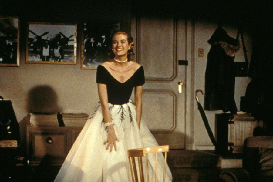 Grace Kelly w "Oknie na podwórze", reż. Alfred Hitchcock, 1954 r.