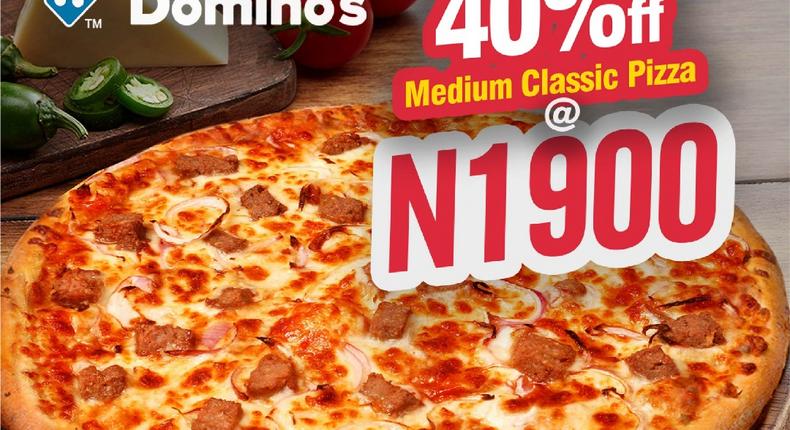 Stand up Peter Odili, Port Harcourt! Domino's Pizza is another step closer to you. (Domino)