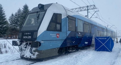 Dramat pod Lublinem. Pociąg potrącił dwóch odśnieżających torowisko