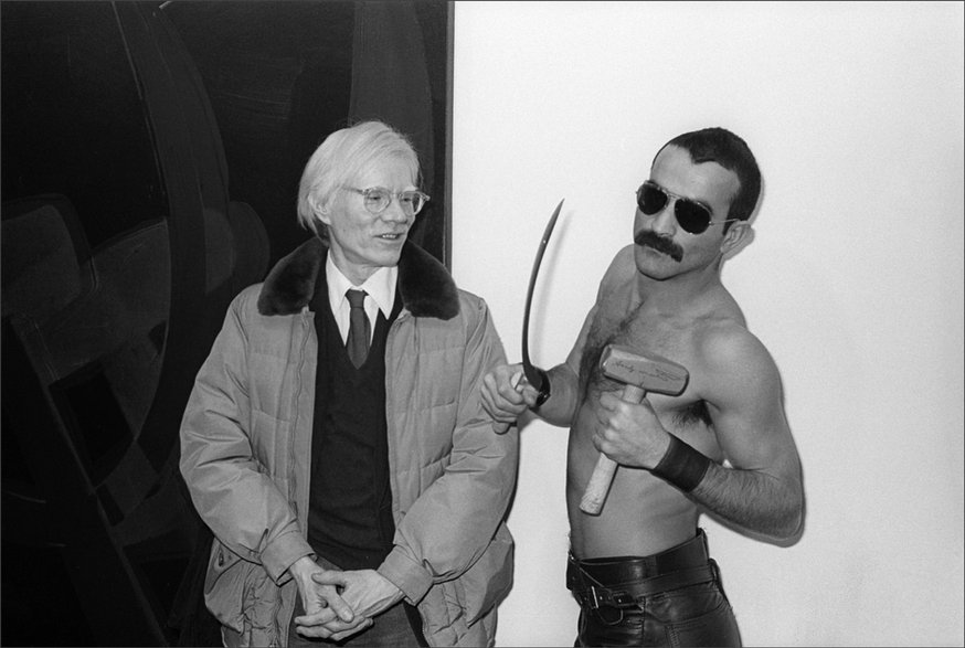 Andy Warhol i Victor Hugo (Fot. Allan Tannenbaum/Getty Images)