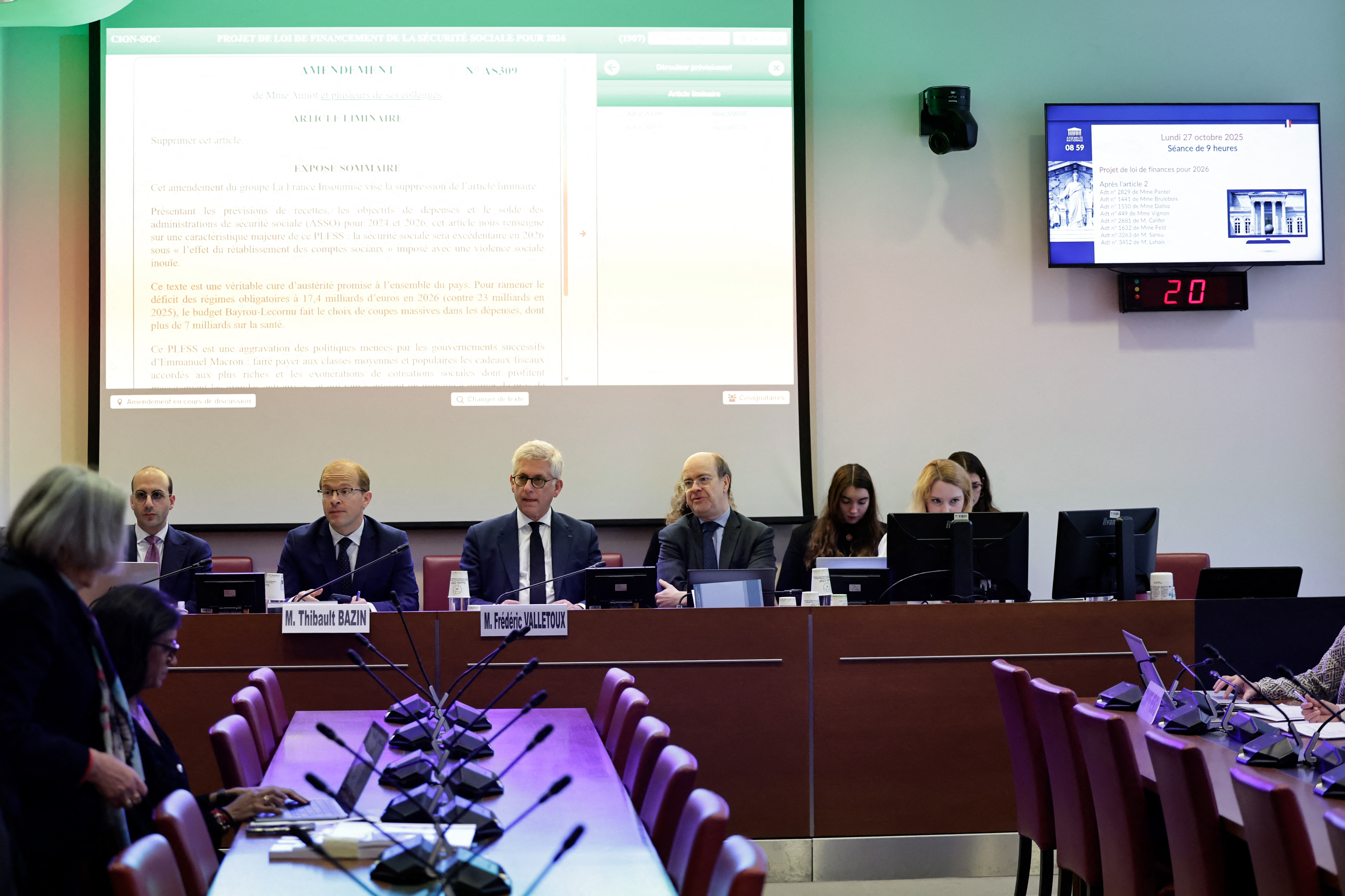 Sécu 2026 : Assemblée débat budget pour réduire déficit à 17,5 milliards