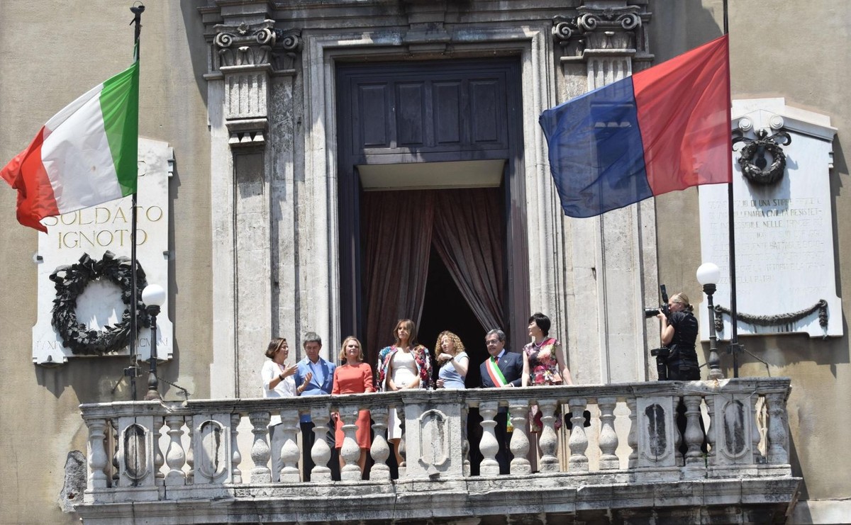 Pierwsze damy na szczycie G7