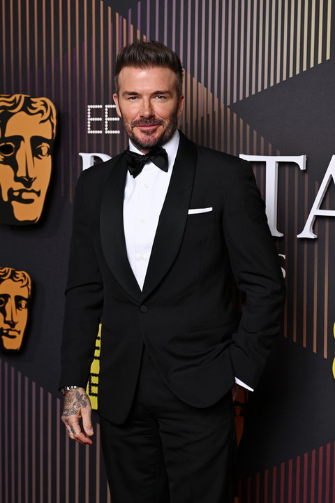 David Beckham na gali BAFTA 2024