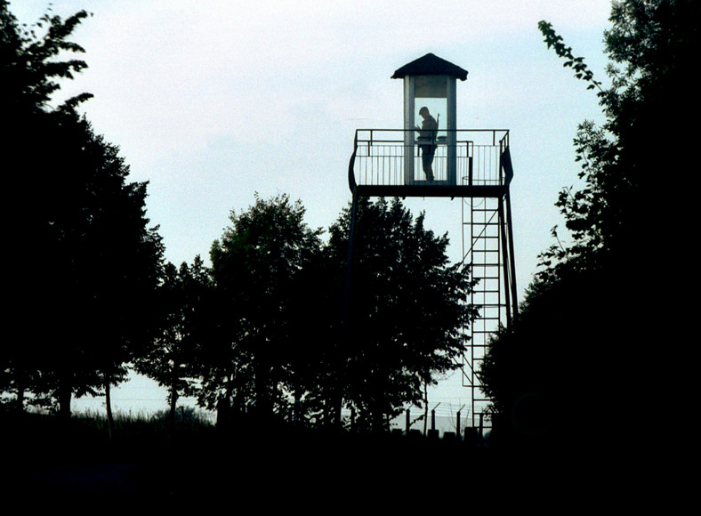 Wieża strażnicza ośrodka wywiadu w Starych Kiejkutach