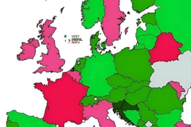 Širi se VAŽNA KARTA EVROPE, Francuzi i Britanci bi ubili da su U OVOME na našem mestu: Mi ZELENI, oni CRVENI - jasno je ko se ne boji mraka