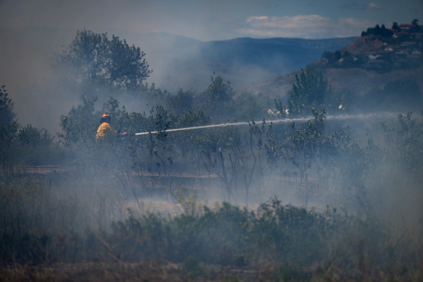 Šumski požari u Kanadi - Kamlups, Britanska Kolumbija