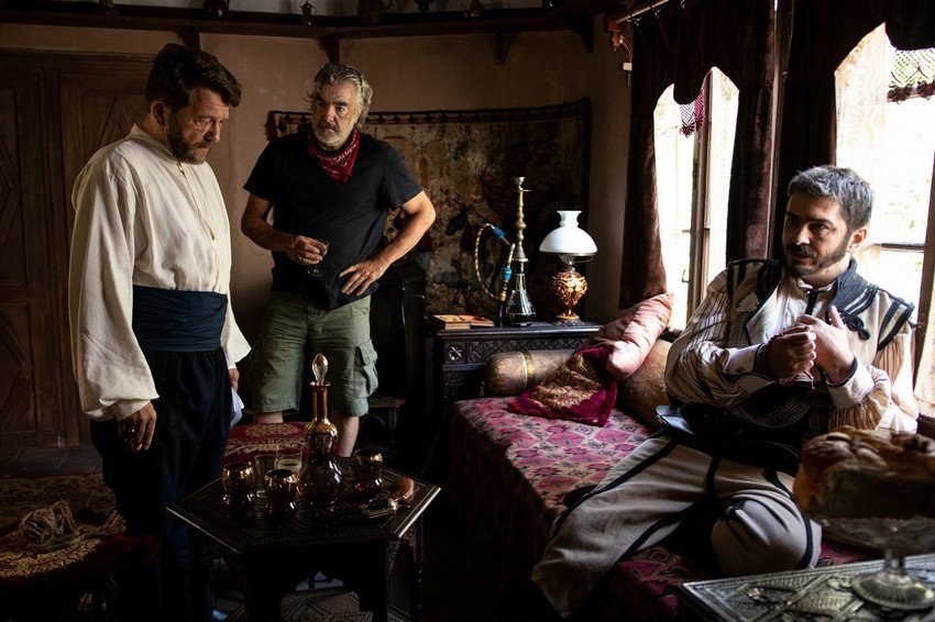 Reditelj Milutin Petrović na setu