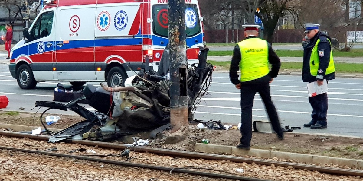 Makabryczny wypadek w Warszawie