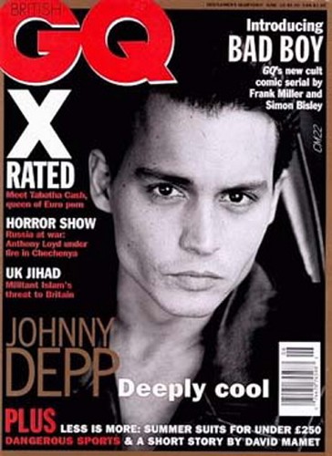 Johnny Depp dla 'GQ'