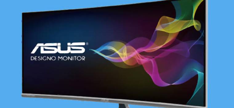 ASUS Designo Curve MX38VQ - zakrzywiony monitor IPS 37,5" (CES 2017)