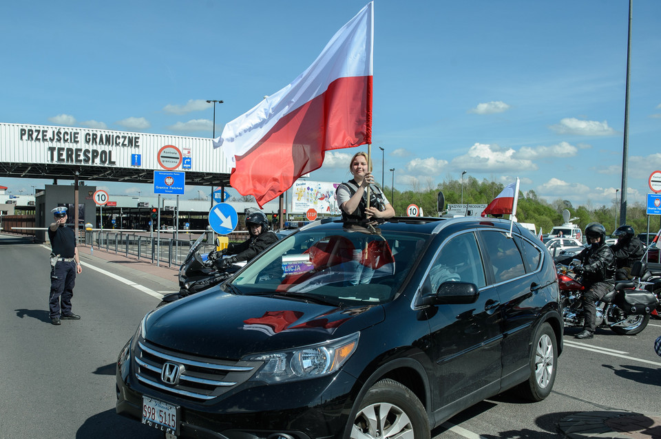 TERESPOL RAJD NOCNE WILKI  (Konwój polskich motocyklistów)