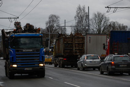Łotwa mówi "stop". Zatrzymała 150 rosyjskich i białoruskich ciężarówek