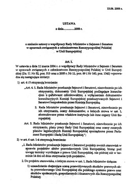 "Krętacze z PO wycięli z ustawy prezydenta"