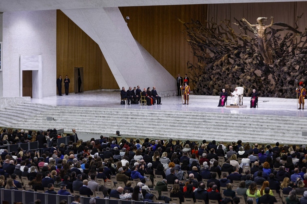 Papież Franciszek w Watykanie