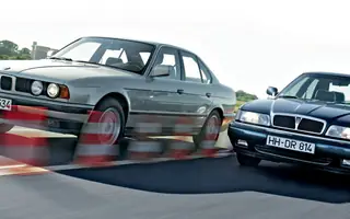 BMW 525i kontra Rover 827