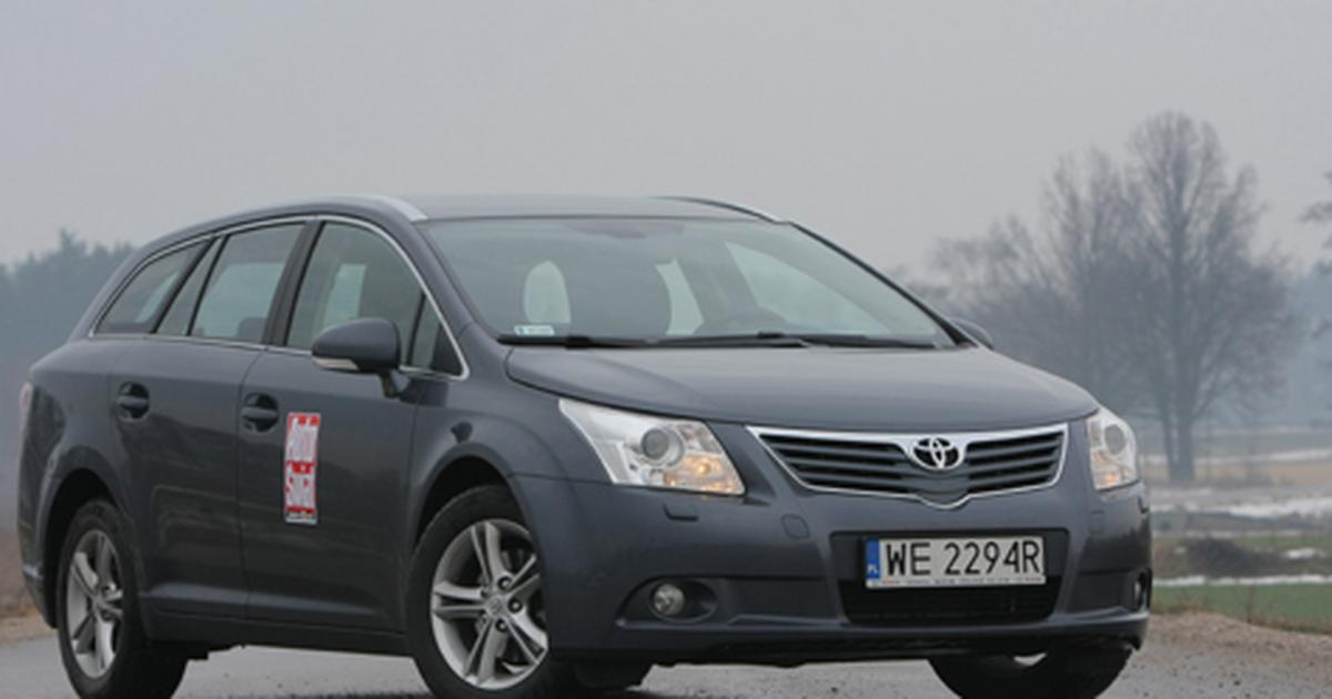 Toyota Avensis 2.0 D4D Bez zbędnych fajerwerków