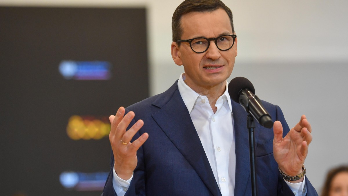 Balon z Białorusi nad Polską. Mateusz Morawiecki reaguje