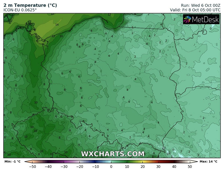 W nocy liczne przymrozki